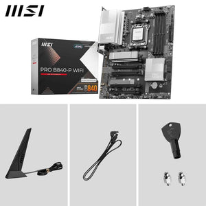 MSI Pro B840-P Wi-Fi AMD AM5 DDR5 ATX Anakart Outlet