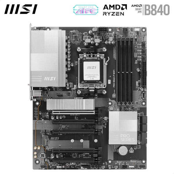 MSI Pro B840-P Wi-Fi AMD AM5 DDR5 ATX Anakart Outlet