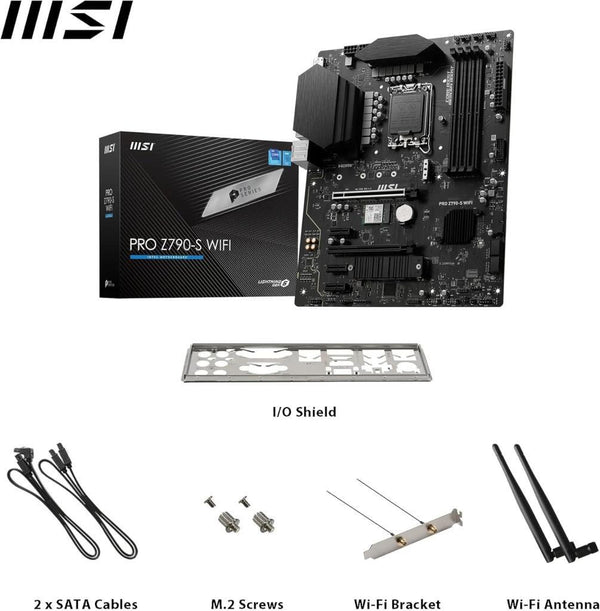 MSI Pro Z790-S Wi-Fi Intel LGA1700 DDR5 ATX Anakart
