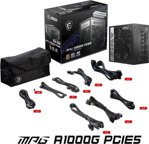 MSI MPG A1000G 1000 W Power Supply