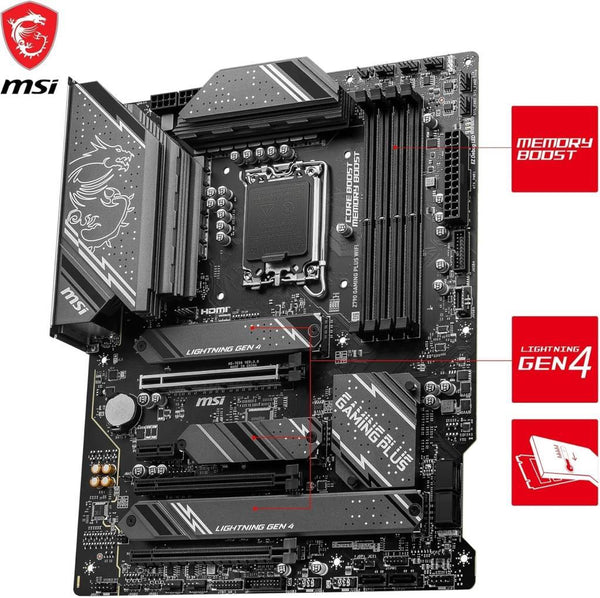 MSI Z790 Gaming Plus Wi-Fi Intel LGA1700 DDR5 ATX Anakart