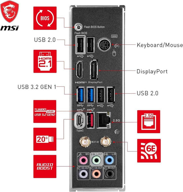 MSI Z790 Gaming Plus Wi-Fi Intel LGA1700 DDR5 ATX Anakart