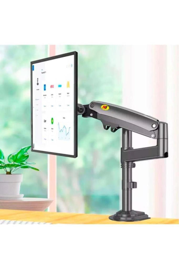 North Bayou H100 17-30 inç Tek Kollu Amortisörlü Monitör Standı