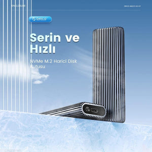 Orico NVMe M.2 USB 3.2 Gen2 Kutusu