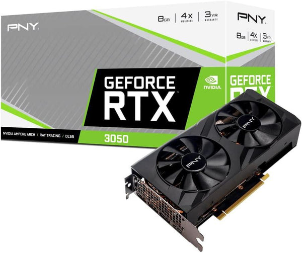 Pny RTX 3050 8GB Verto Dual Fan VCG30508DFBPB1 128 Bit GDDR6 8 GB Ekran Kartı Outlet
