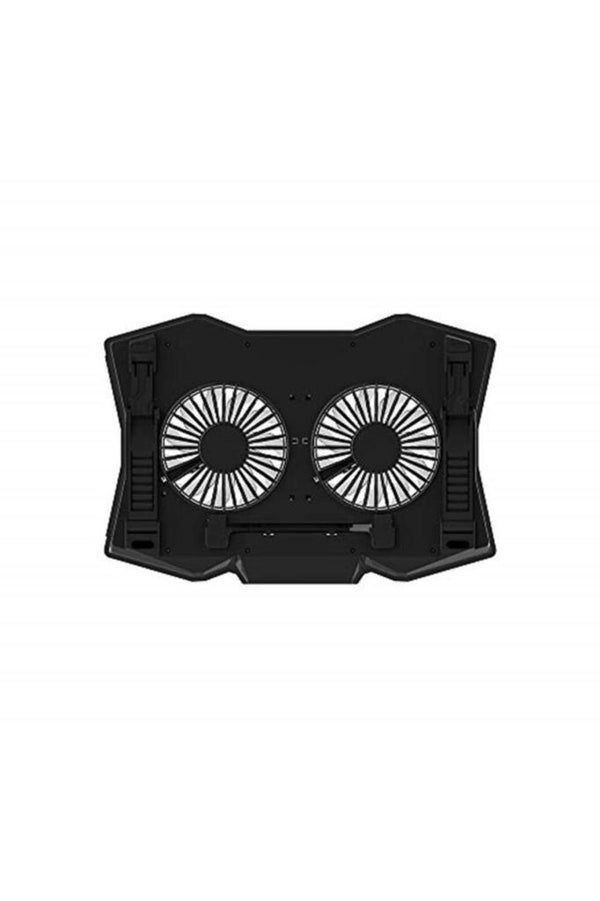 Rampage Ad-rc9 Tornado Siyah 115 -115 -15mm (2 Adet) Fanlı 10-18 Rgb Işıklı Notebook Soğutucu Stand Outlet
