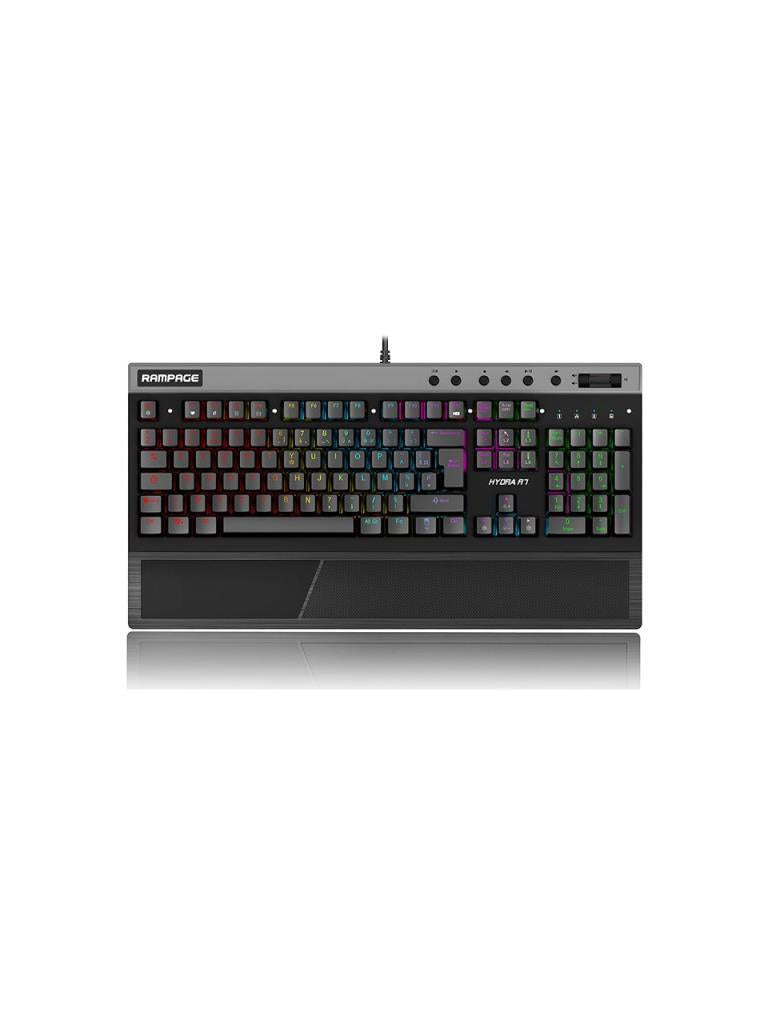 Rampage Hydra R7 RGB Kablolu Mekanik Oyuncu Klavyesi - Teşhir