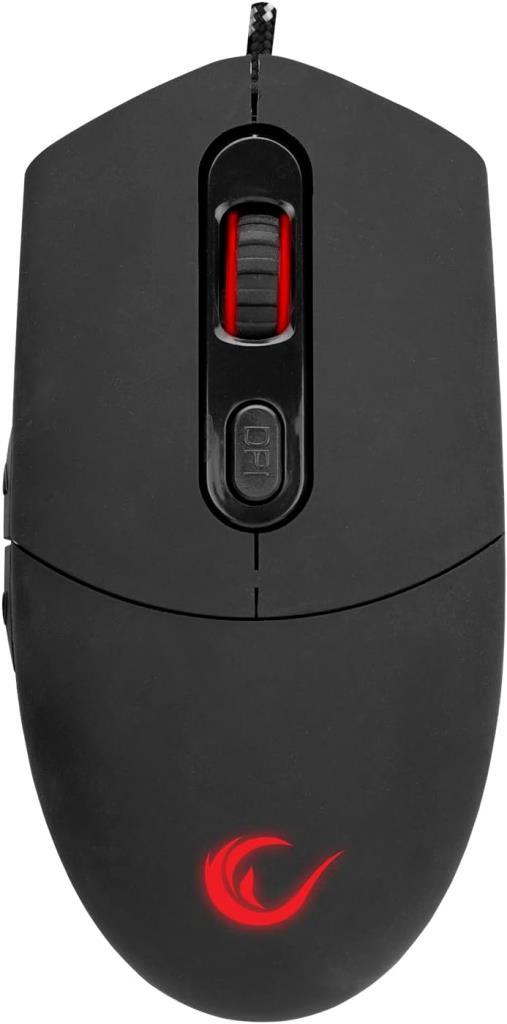 Rampage Cypher KM-RX9 Fransızca-Arapça Kablolu Oyuncu Klavye Mouse Seti