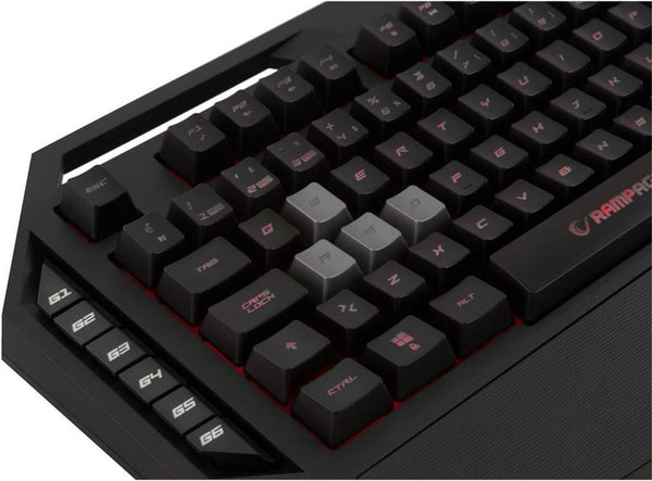 Rampage Siyah Usb Gökkuşağı Zemin Aydınlatmalı French/Arabic Layout Oyuncu Klavye + Mouse Set uyumlu