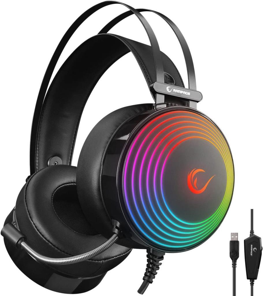 Rampage Helix RM-K97 RGB Kulaklık