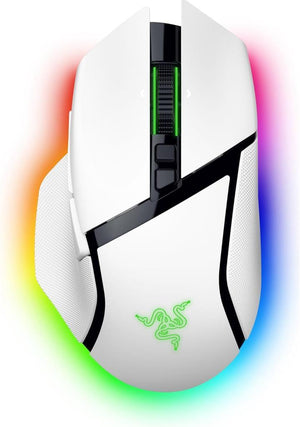 Razer Basilisk V3 Pro RZ01-04620200-R3G1 Beyaz RGB Optik Kablolu/Kablosuz Oyuncu Mouse