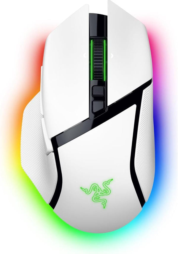Razer Basilisk V3 Pro RZ01-04620200-R3G1 Beyaz RGB Optik Kablolu/Kablosuz Oyuncu Mouse