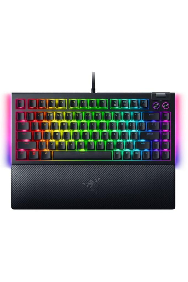 Razer BlackWidow V4 %75 US Layout Siyah RGB TKL Tactile Switch Kablolu Mekanik Oyuncu Klavyesi Teşhir