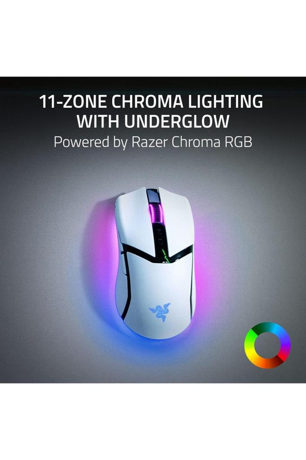 Razer Cobra Pro RZ01-04660200-R3G1 Beyaz RGB Optik Kablolu/Kablosuz Oyuncu Mouse