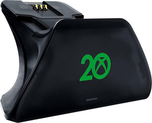 Razer Universal Quick Charging Stand - Xbox Kumandaları için Hızlı Şarj Cihazı (Evrensel Uyumluluk, Manyetik Temas Sistemi, Xbox Kumandanızla Eşleşir, Tek Elle Gezinme) Xbox 20th Anniversary Teşhir