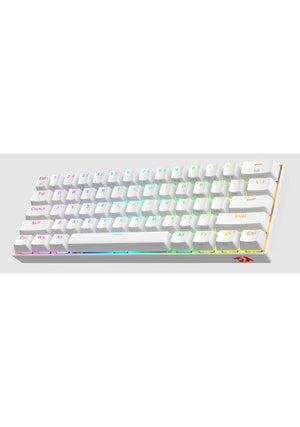 Redragon Draconic K530 PRO Beyaz RGB %60 TKL Brown Switch Kablosuz Mekanik Oyuncu Klavyesi