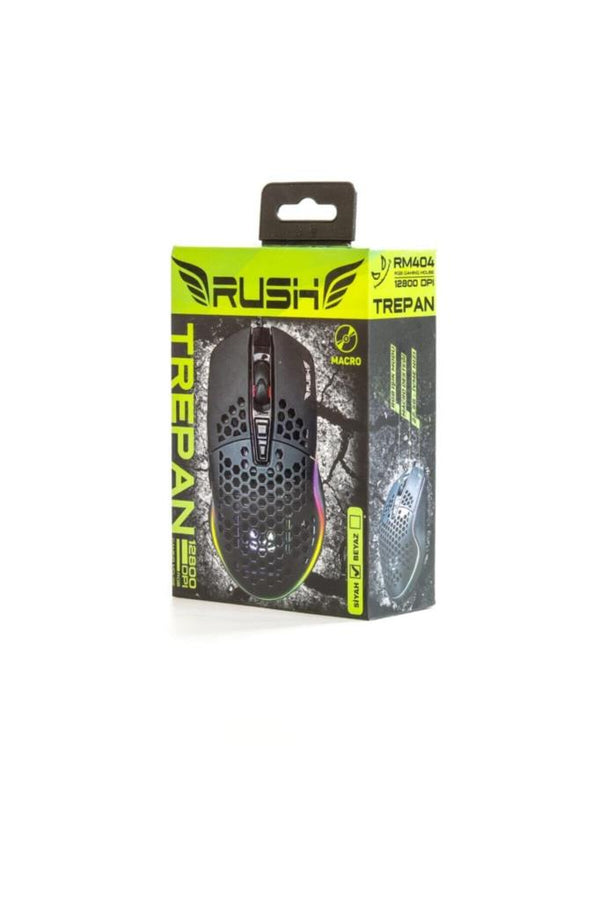 Rush Trepan RM404 Kablolu Optik Oyuncu Mouse
