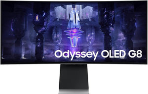 Samsung Odyssey Neo G8 LS34BG850SUXUF 34" 0.03 ms Curved 175 Hz OLED Oyuncu Monitörü