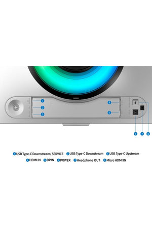 Samsung Odyssey OLED G9 G93SD LS49DG934SUXUF 49" 0.03 ms Dual QHD Curved 240 Hz Oyuncu Monitörü Teşhir