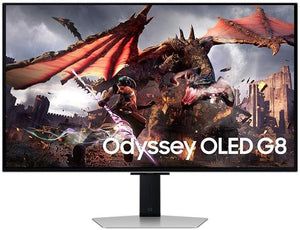 Samsung Odyssey G8 LS32DG802SUXUF 32" 0.03 ms 4K Pivot 240 Hz OLED Oyuncu Monitörü Outlet