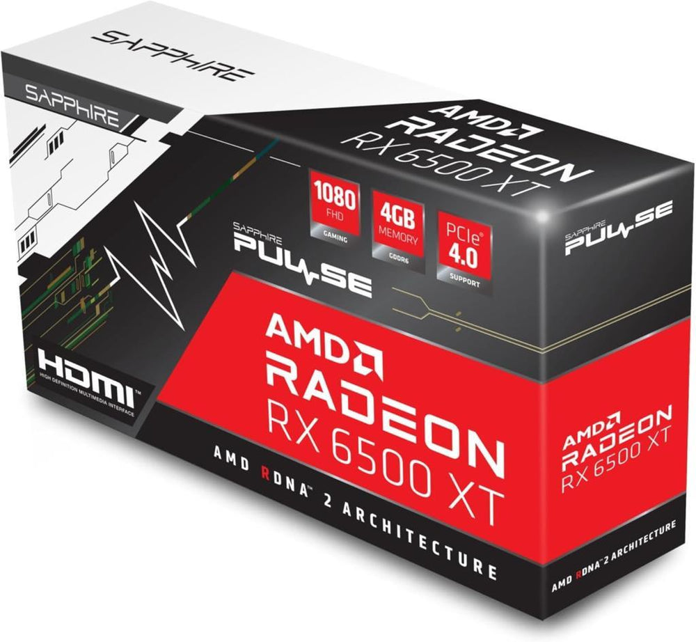 Sapphire RX 6500 XT Pulse 11314-01-20G 64 Bit GDDDR6 4 GB Ekran Kartı