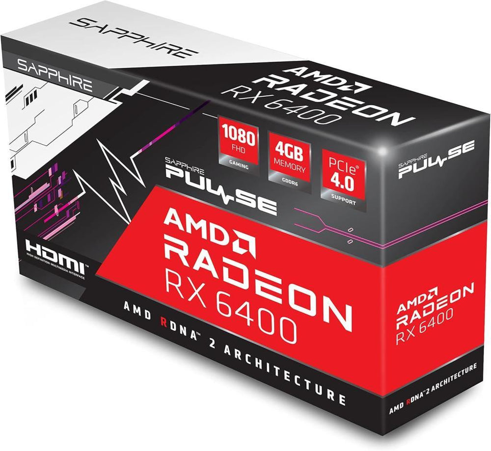 Sapphire RX 6400 Pulse 11315-01-20G 64 Bit GDDR6 4 GB Ekran Kartı