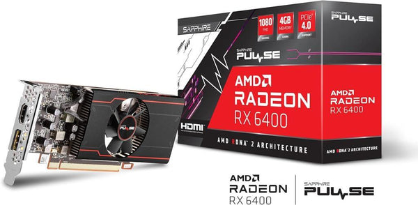 Sapphire RX 6400 Pulse 11315-01-20G 64 Bit GDDR6 4 GB Ekran Kartı