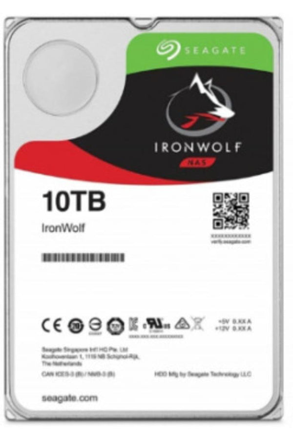Seagate IronWolf ST10000VN000 SATA 3.0 7200 RPM 3.5" 10 TB Harddisk