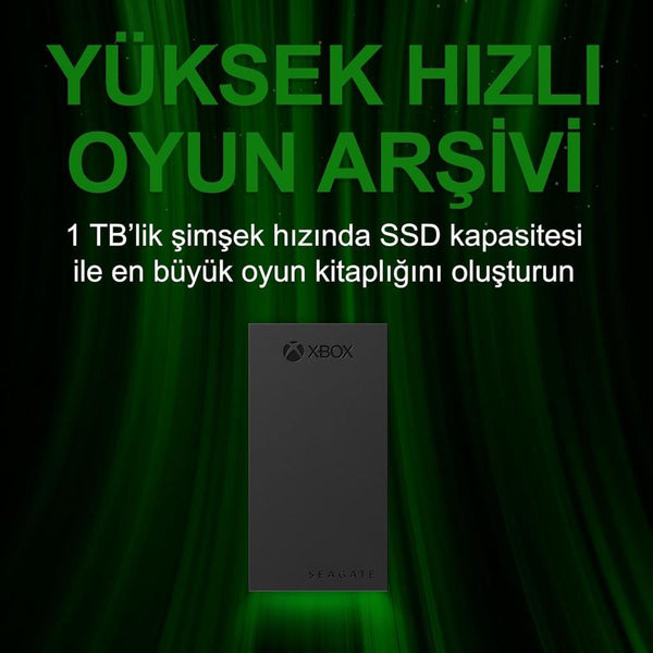 Seagate Game Drive 1TB SSD Teşhir