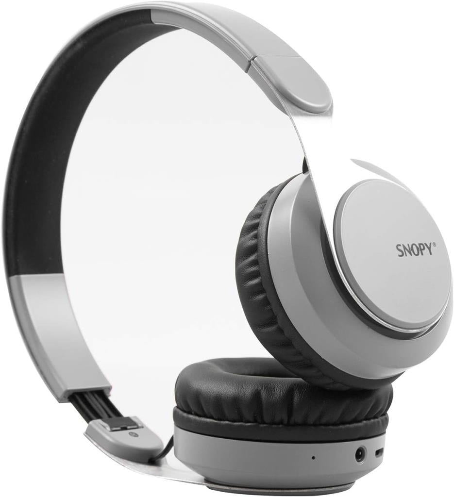 Snopy SN-34BT Cosy Mobil Telefon Uyumlu Kablosuz Mikrofonlu Kulak Üstü Gri Bluetooth Kulaklık Teşhir