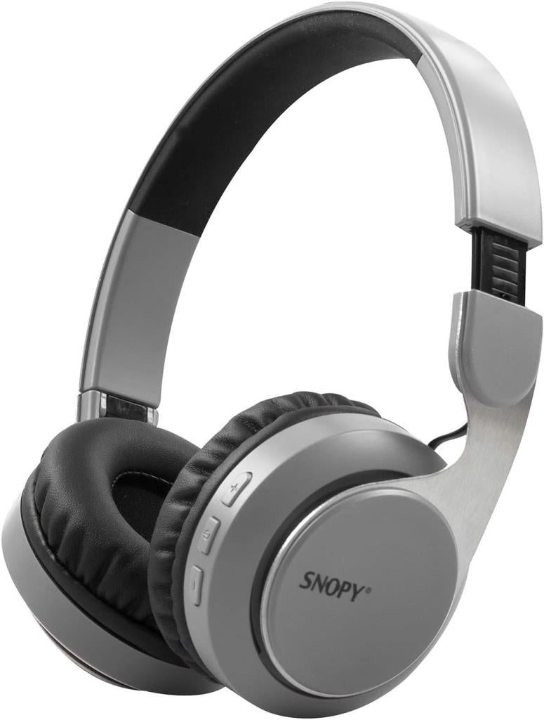 Snopy SN-34BT Cosy Mobil Telefon Uyumlu Kablosuz Mikrofonlu Kulak Üstü Gri Bluetooth Kulaklık Teşhir