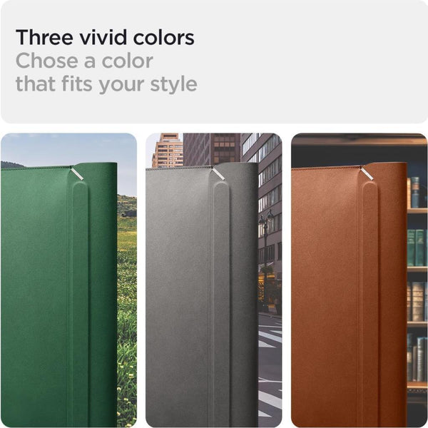 Spigen 16'' / 15'' MacBook & Notebook Laptop Taşıma Çantası Valentinus S JeJu Green