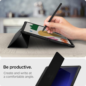 Spigen Galaxy Tab S10 Plus / Tab S9 Plus Kılıf Rugged Armor Pro Black