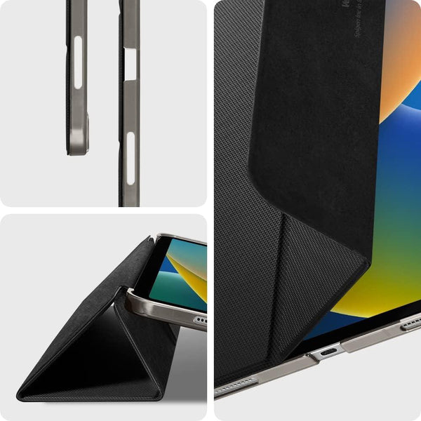 Spigen iPad Pro 11" (2022 / 2021) Uyumlu Kılıf Liquid Air Folio Black ACS05466