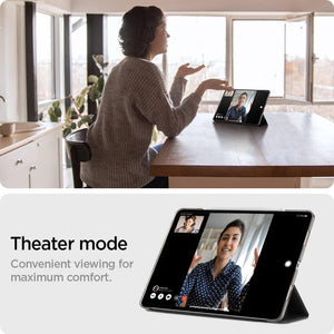 Spigen iPad Pro 11" (2022 / 2021) Uyumlu Kılıf Liquid Air Folio Black ACS05466