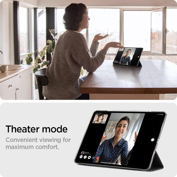 Spigen iPad Pro 11" (2022 / 2021) Uyumlu Kılıf Liquid Air Folio Black ACS05466