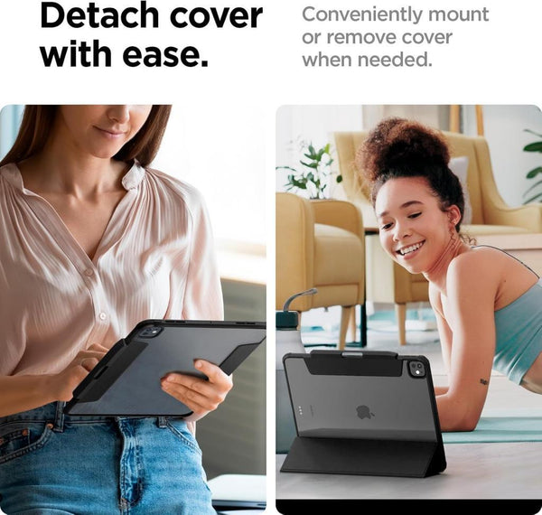 Spigen iPad Pro 11'' M5 (2025) / 11'' M4 (2024) Kılıf Air Skin Pro Black