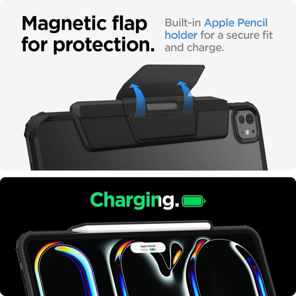 Spigen iPad Pro 11'' M5 (2025) / 11'' M4 (2024) Kılıf Air Skin Pro Black
