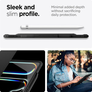 Spigen iPad Pro 11'' M5 (2025) / 11'' M4 (2024) Kılıf Air Skin Pro Black