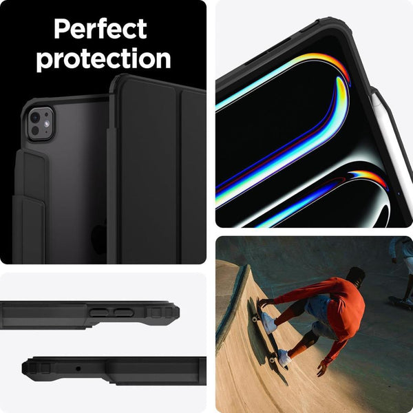 Spigen iPad Pro 11'' M5 (2025) / 11'' M4 (2024) Kılıf Air Skin Pro Black