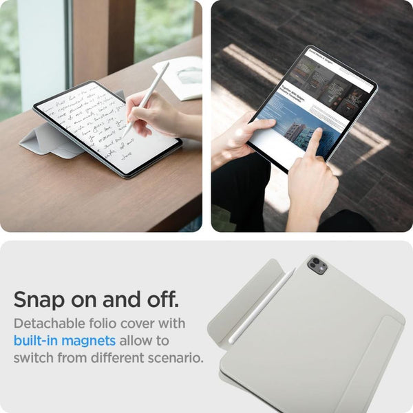 Spigen iPad Pro 11'' M5 (2025) / 11'' M4 (2024) Kılıf Air Skin Pro Gray