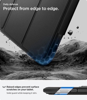 Spigen iPad Pro 11'' M5 (2025) / 11'' M4 (2024) Kılıf Rugged Armor Pro Black