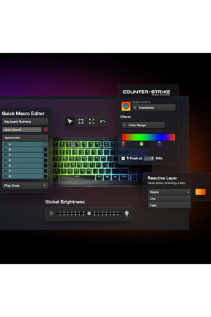 SteelSeries Apex 3 TKL RGB Klavye