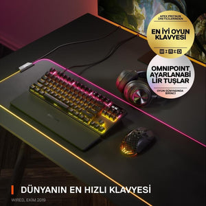 SteelSeries Apex Pro TKL RGB İngilizce Kablolu Mekanik Oyuncu Klavyesi
