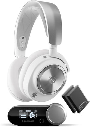 SteelSeries Arctis Nova Pro Beyaz Kablolu/Kablosuz Kulak Üstü Oyuncu Kulaklığı