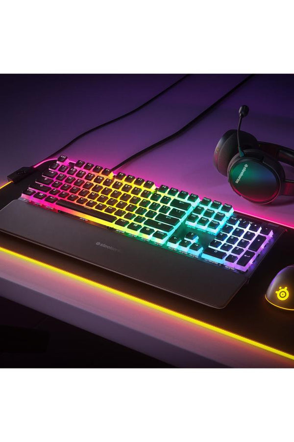 SteelSeries PrismCaps UK Siyah Tuş Takımı Outlet