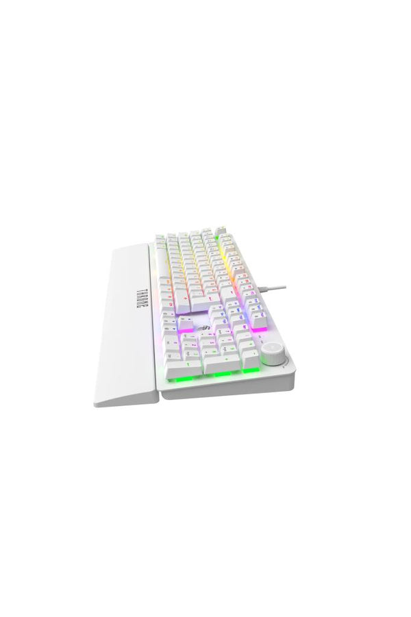 Throne Lumina K1 Argb Red Switch - Makro Yazılım - Bilek Desteği - Full Anti-Ghosting 104 Tuşlu Mekanik Klavye Teşhir
