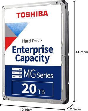 Toshiba MG10 MG10ACA20TE SATA 3.0 7200 RPM 3.5" 20 TB Harddisk Outlet