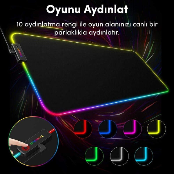 Tronsmart Spire RGB Oyuncu Mouse Pad