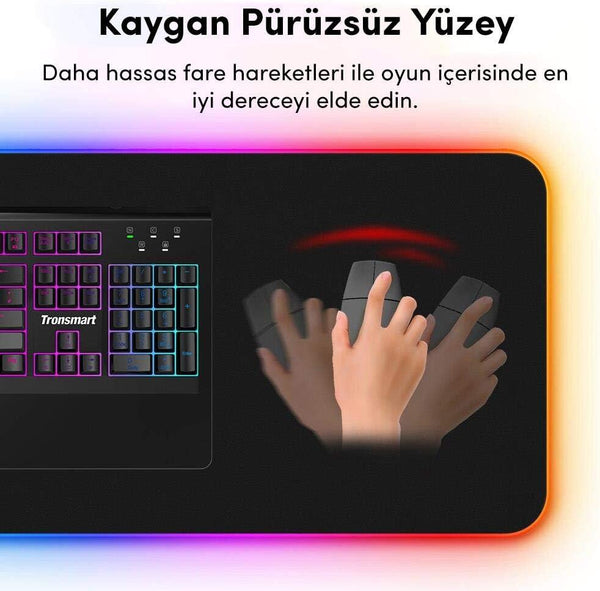 Tronsmart Spire RGB Oyuncu Mouse Pad